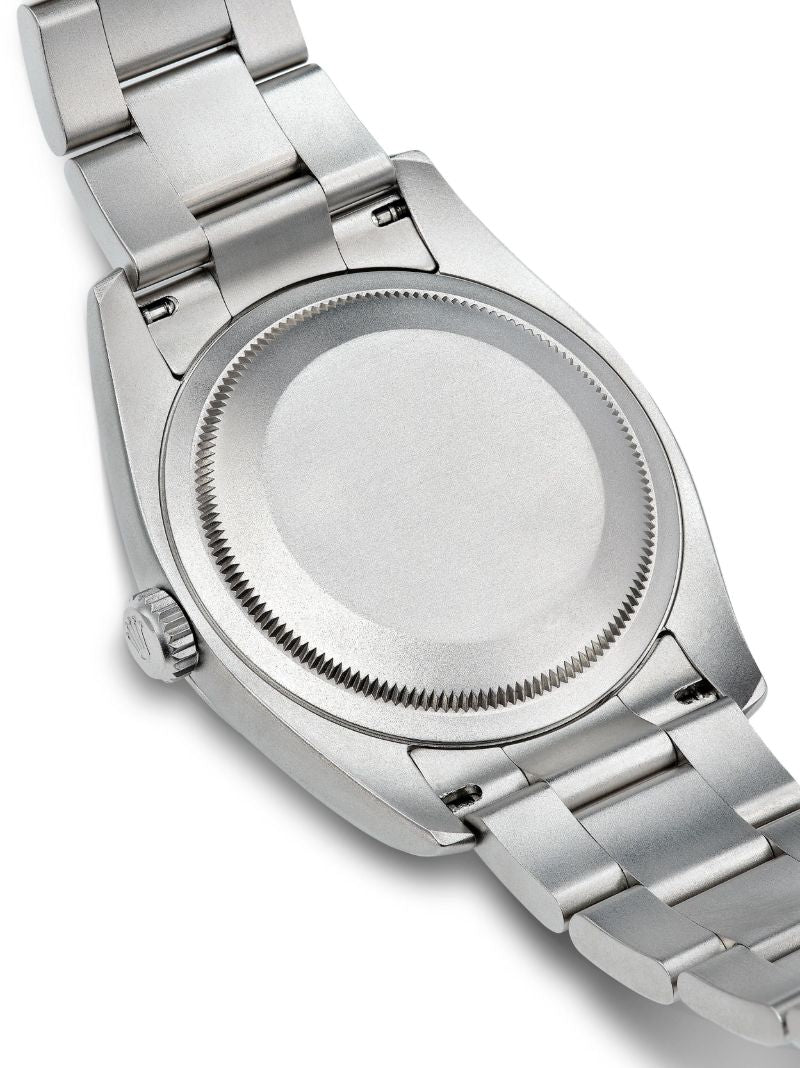 Customised Pre-owned Stainless Steel Rolex Oyster Perpetual Watch