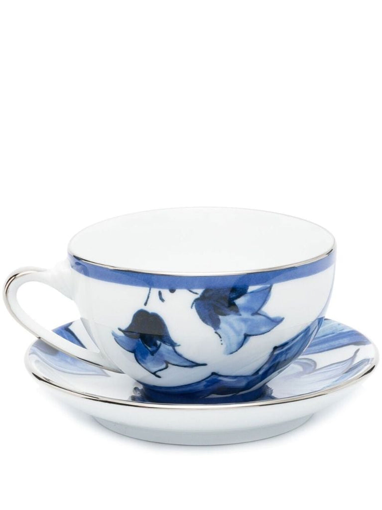 Blue Porcelain Tea Set