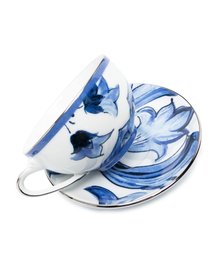 Blue Porcelain Tea Set