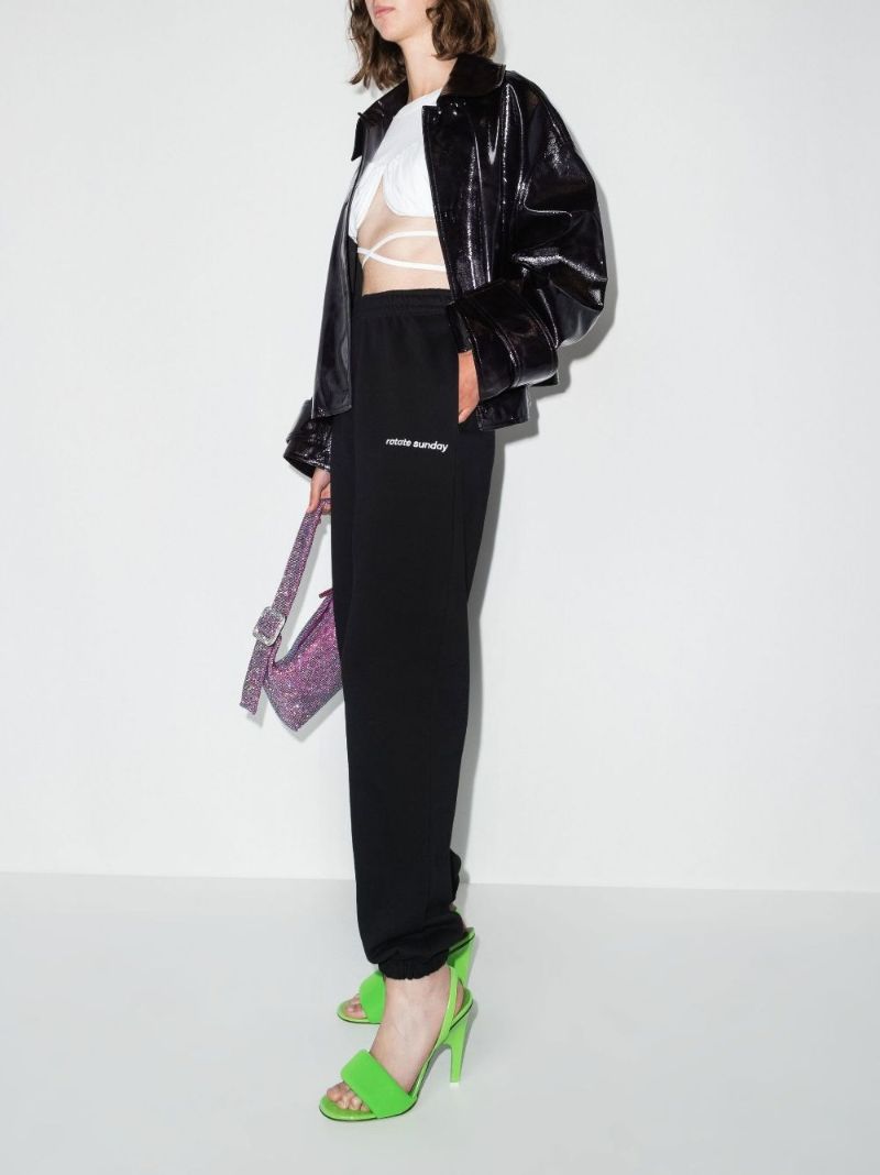 Mimi Logo Organic Cotton Track Pants