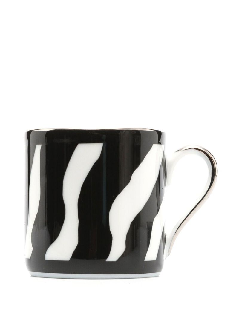 Black and White Zebra Porcelain Tea Set