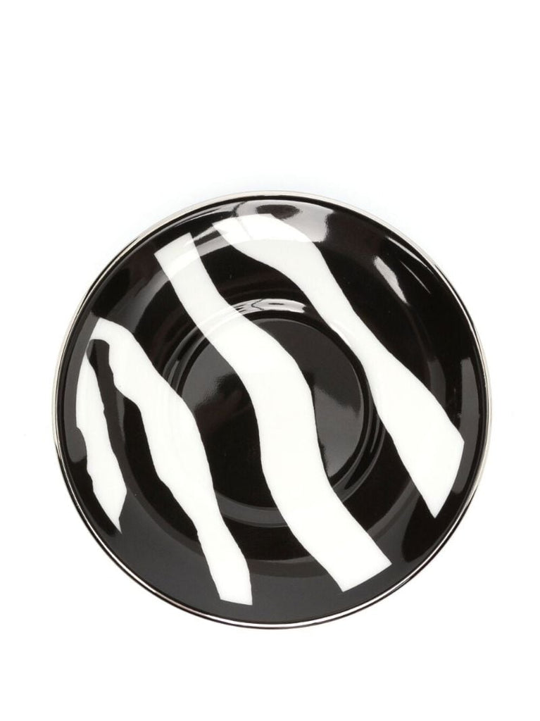Black and White Zebra Porcelain Tea Set
