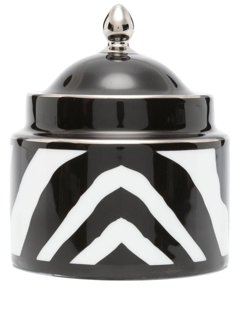 Black Zebra Sugar Bowl