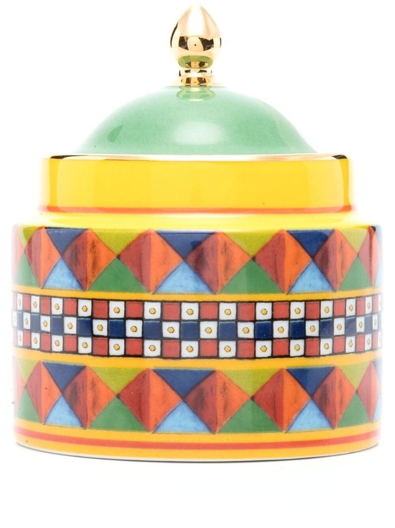 Yellow Carretto Sugar Bowl