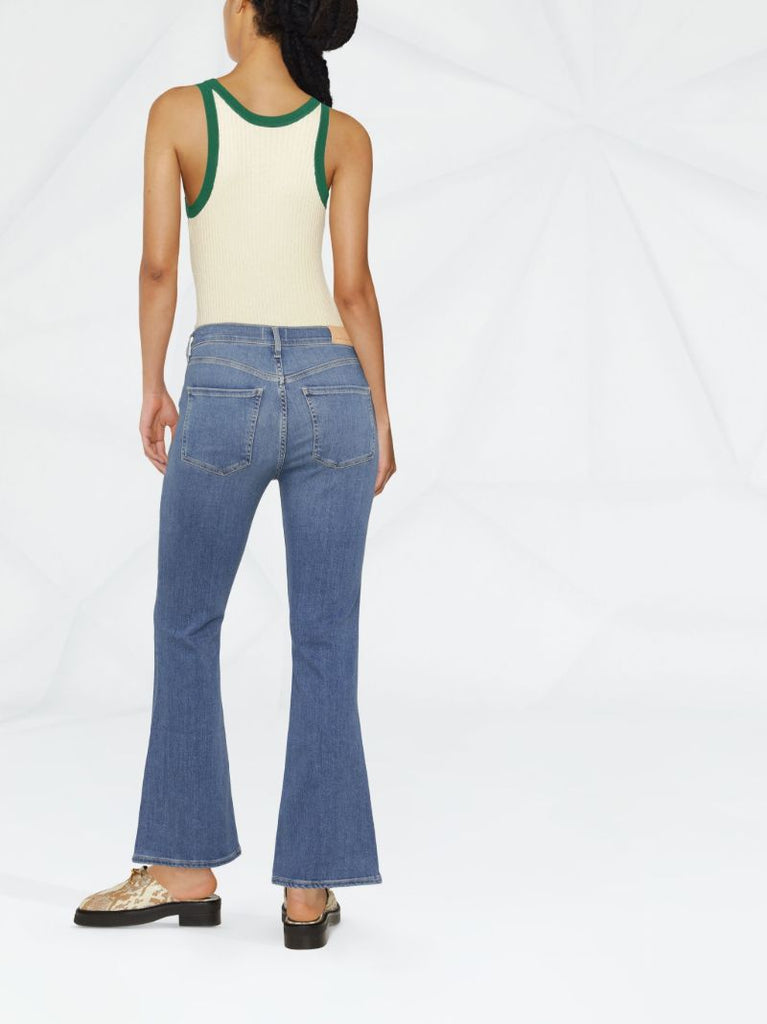 Blue Lilah High-rise Bootcut Jeans