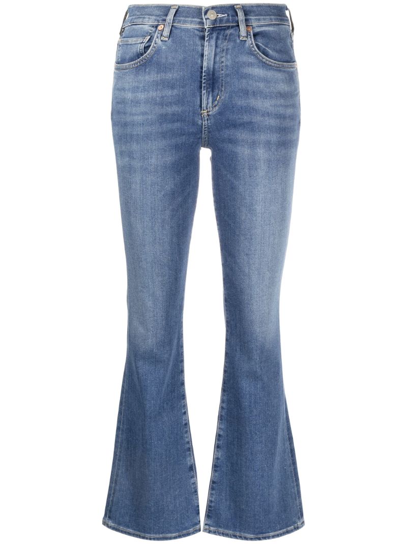 Blue Lilah High-rise Bootcut Jeans