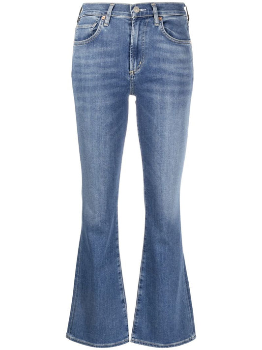 Blue Lilah High-rise Bootcut Jeans