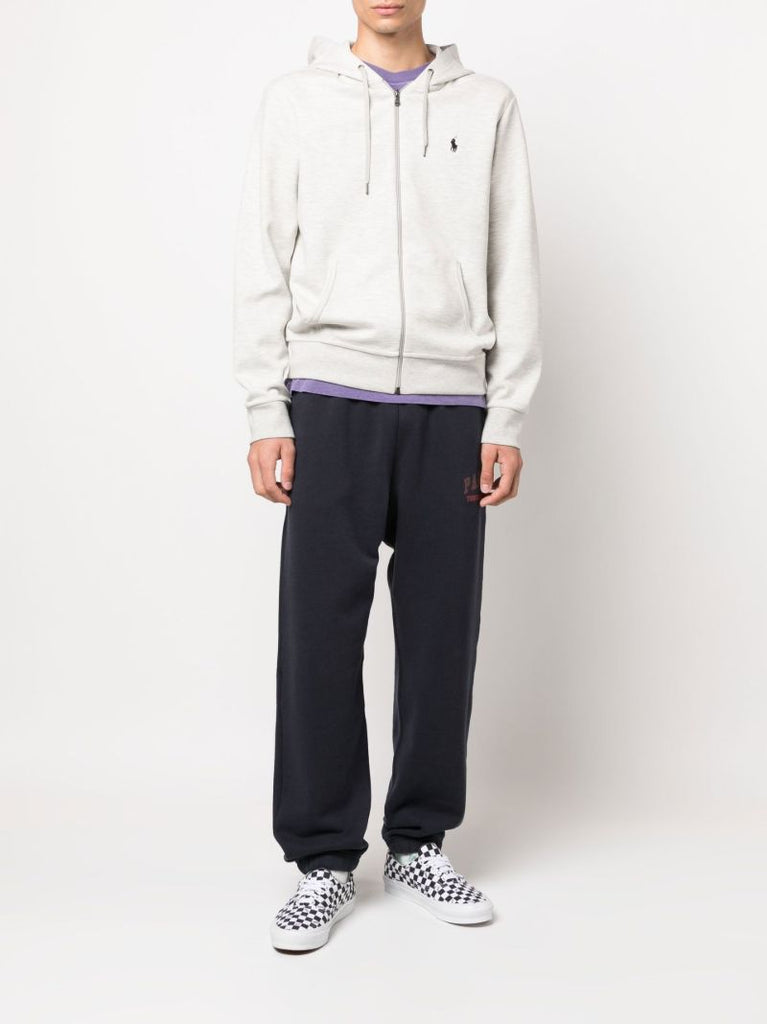 Grey Polo Pony Hoodie