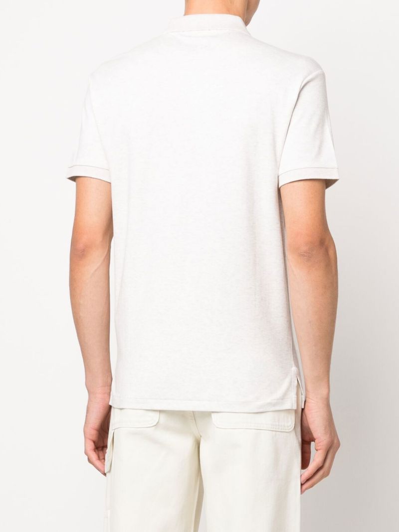 Grey Polo Pony Cotton T-shirt