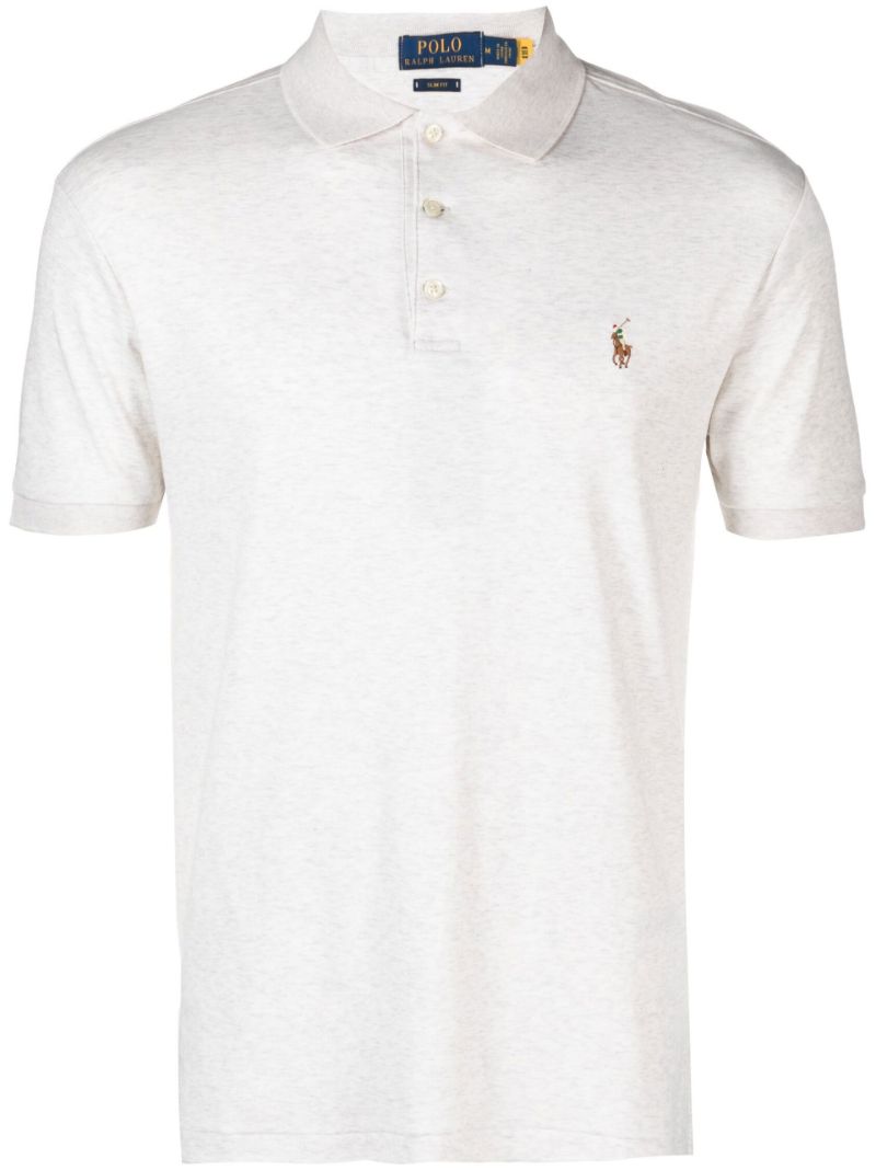 Grey Polo Pony Cotton T-shirt