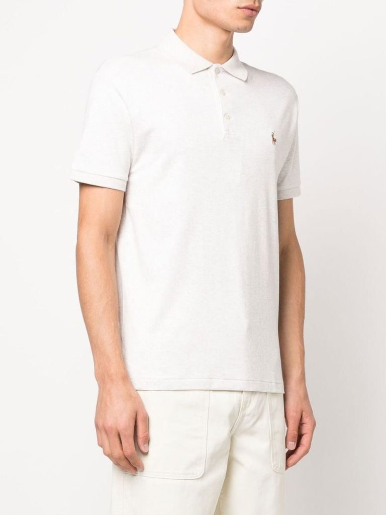 Grey Polo Pony Cotton T-shirt