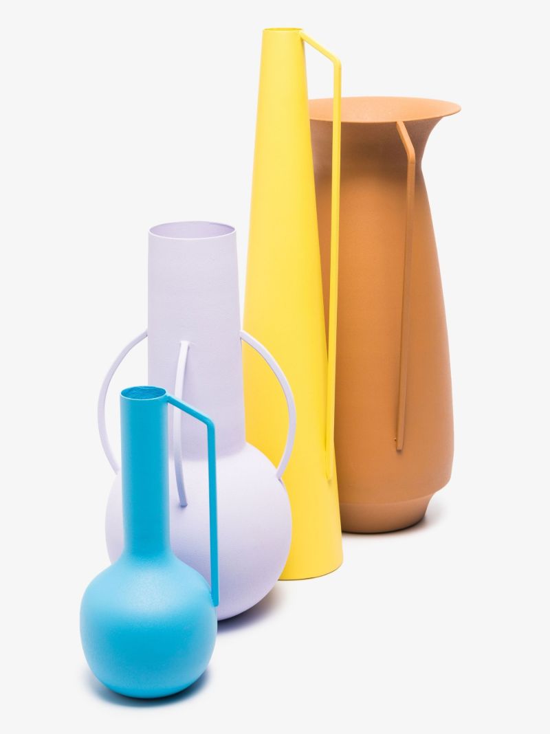 Multicolour Roman Vase Set