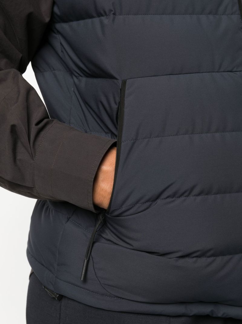 Blue Quilted Gilet