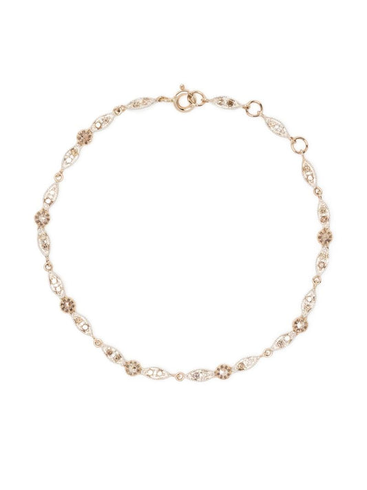 9k Yellow Gold Ava Diamond Bracelet