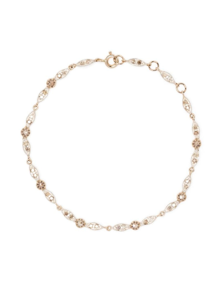 9k Yellow Gold Ava Diamond Bracelet