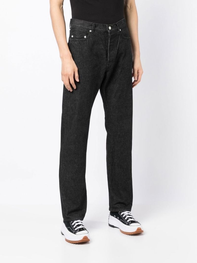 X Psycho Black Logo-appliquÃ_x0083_Â© Jeans