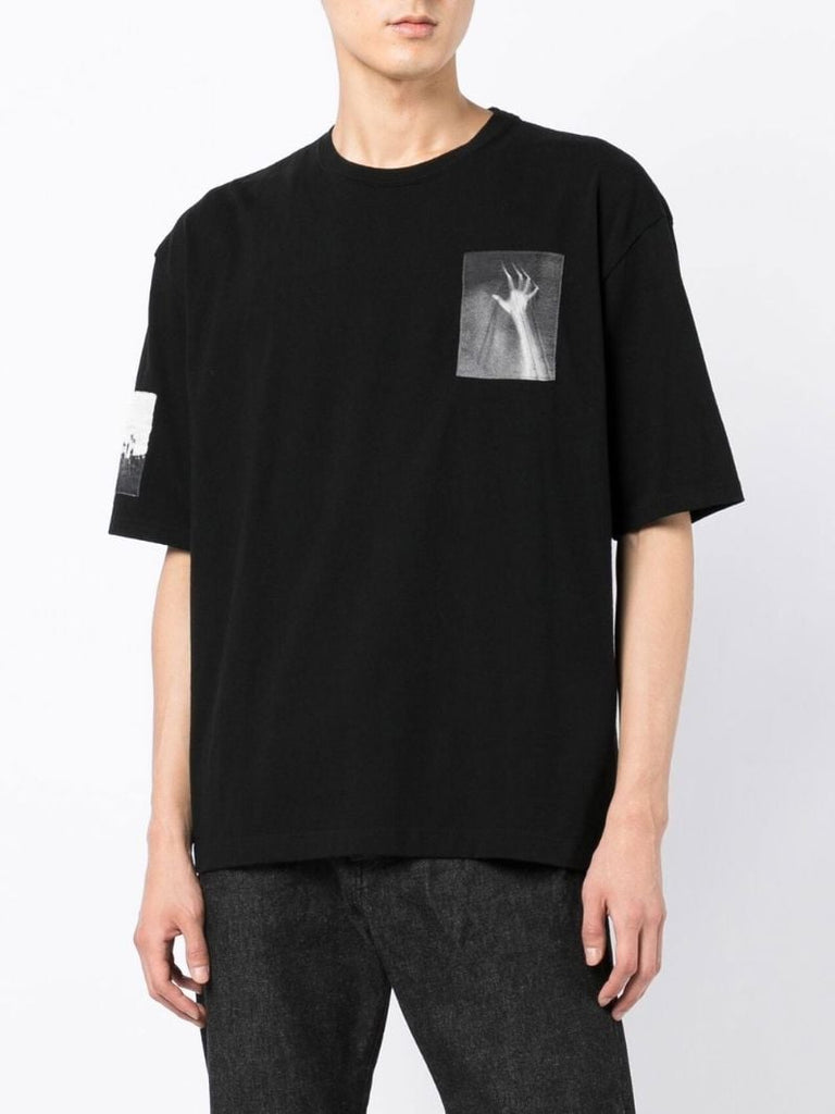 X Psycho Graphic Print Cotton T-shirt