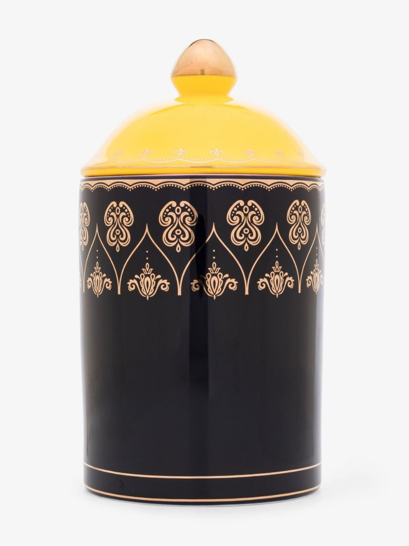 Black Grandpa Ceramic Jar