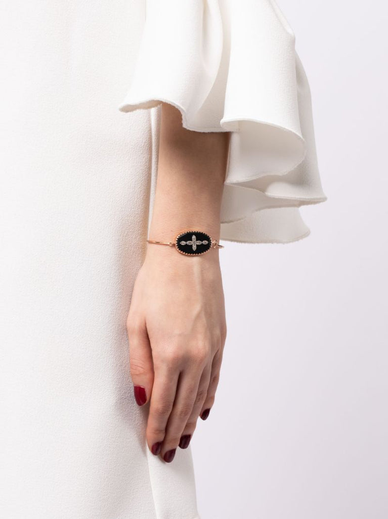9k Rose Gold Garance No.2 Diamond Bracelet
