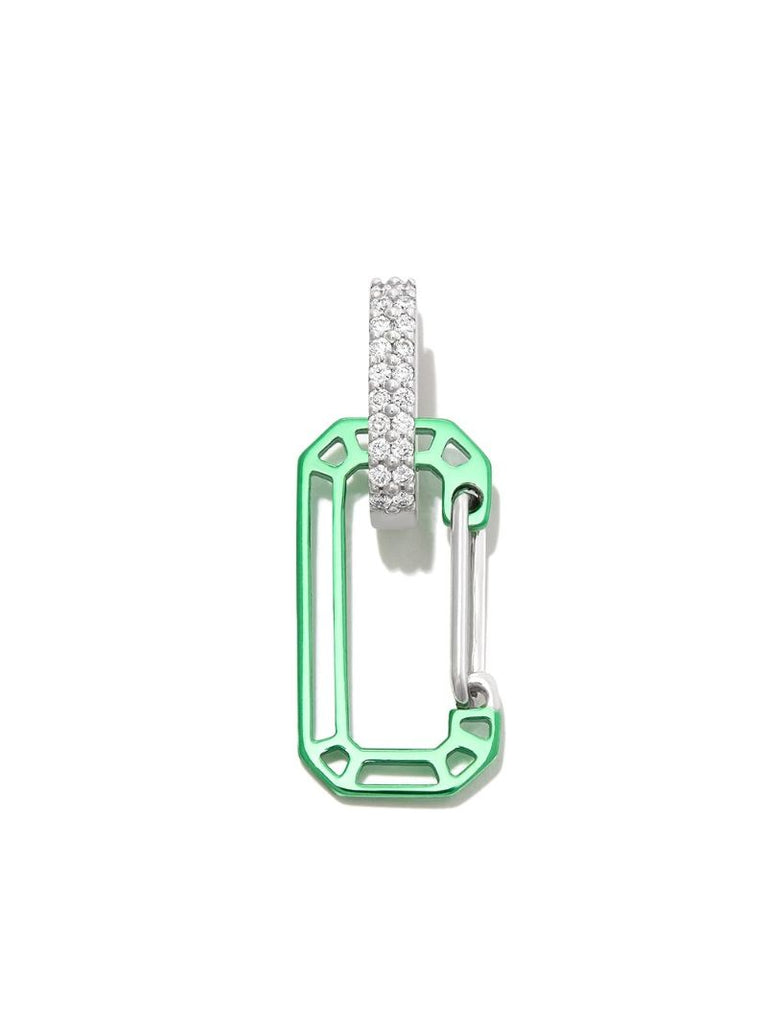 18k White Gold Chiara Small Diamond Earring