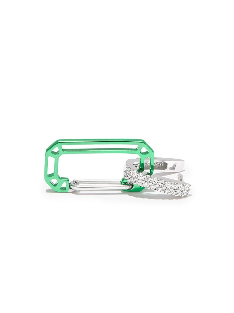 18k White Gold Chiara Small Diamond Earring
