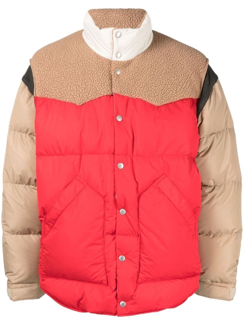 Brown Down-filled Puffer Coat