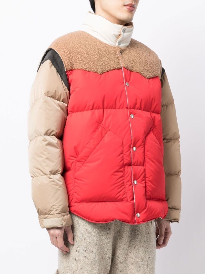 Brown Down-filled Puffer Coat