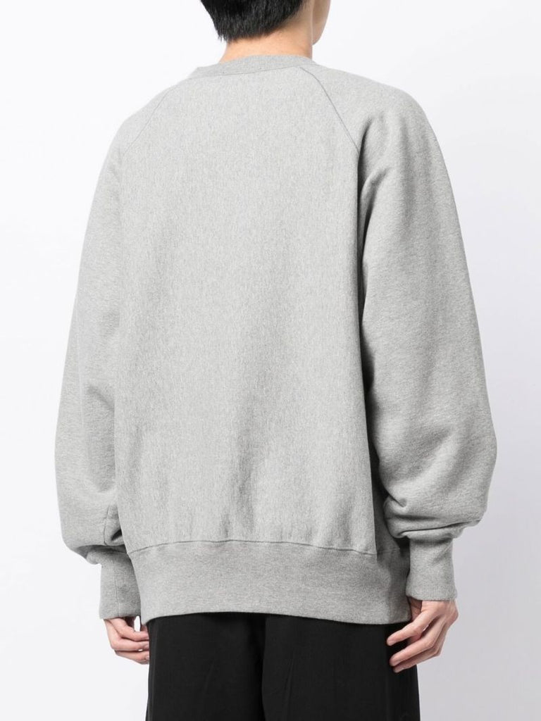 X Psycho Grey AppliquÃ_x0083_Â© Cotton Sweatshirt