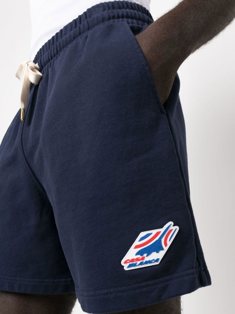 Blue Air Casablanca Patch Track Shorts