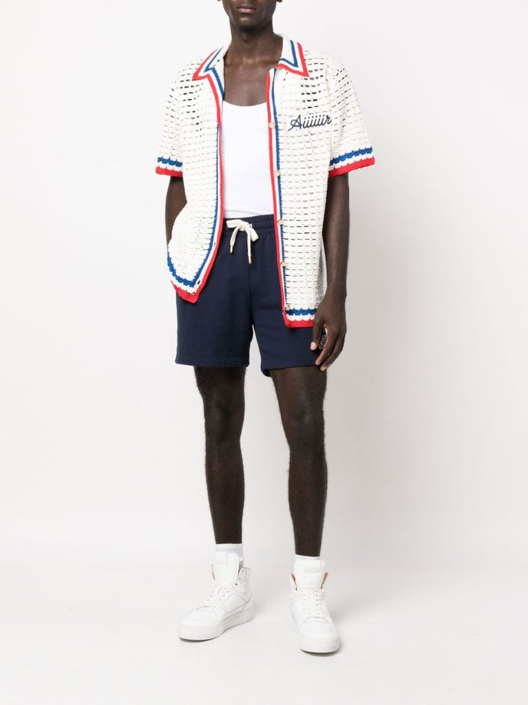 Blue Air Casablanca Patch Track Shorts