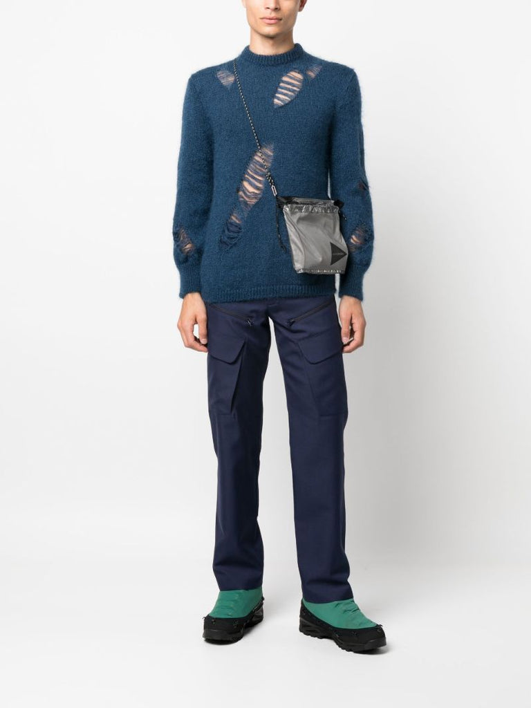Blue Spider Knit Sweater