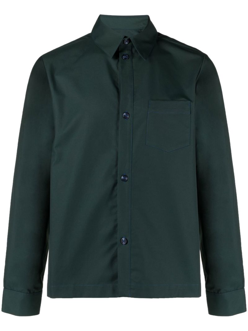 Green Long Sleeve Shirt