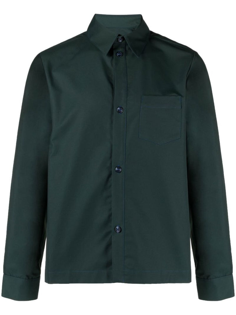 Green Long Sleeve Shirt