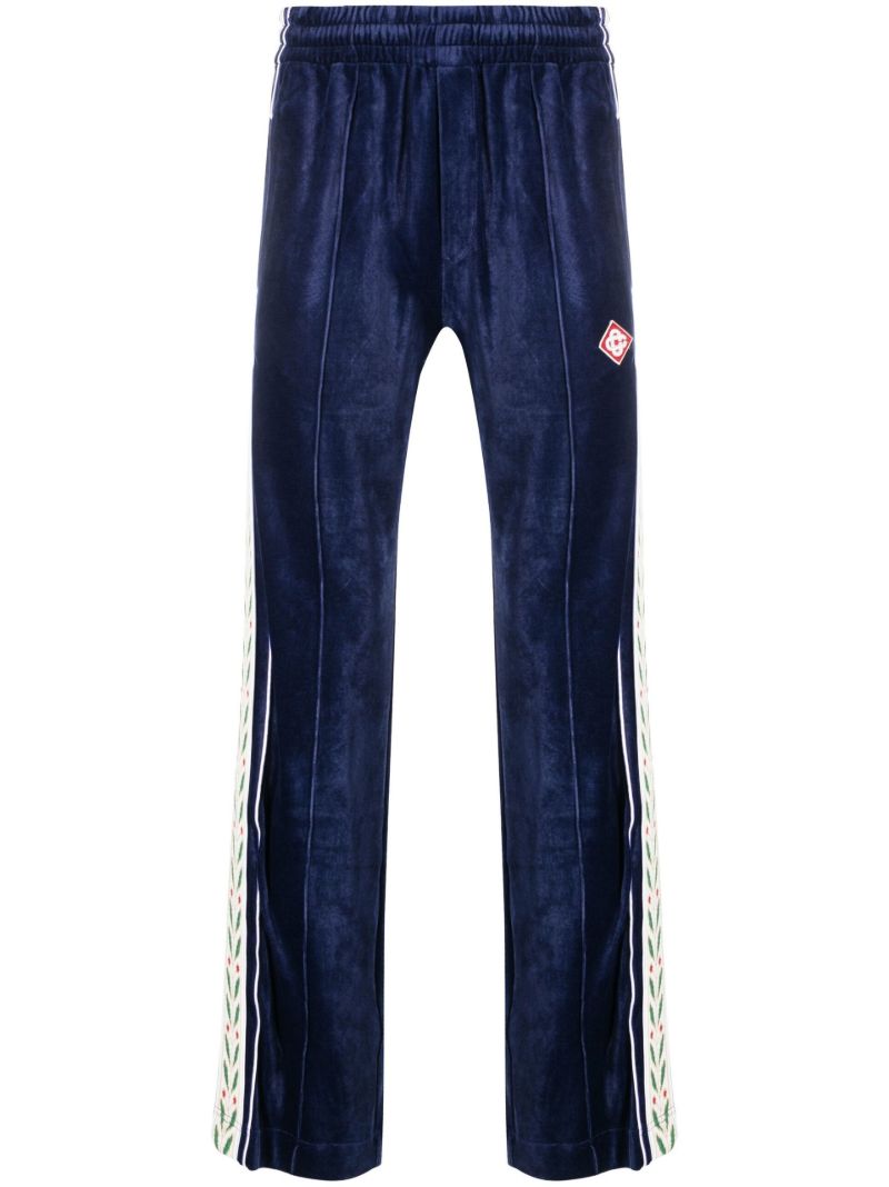 Blue Laurel Track Pants
