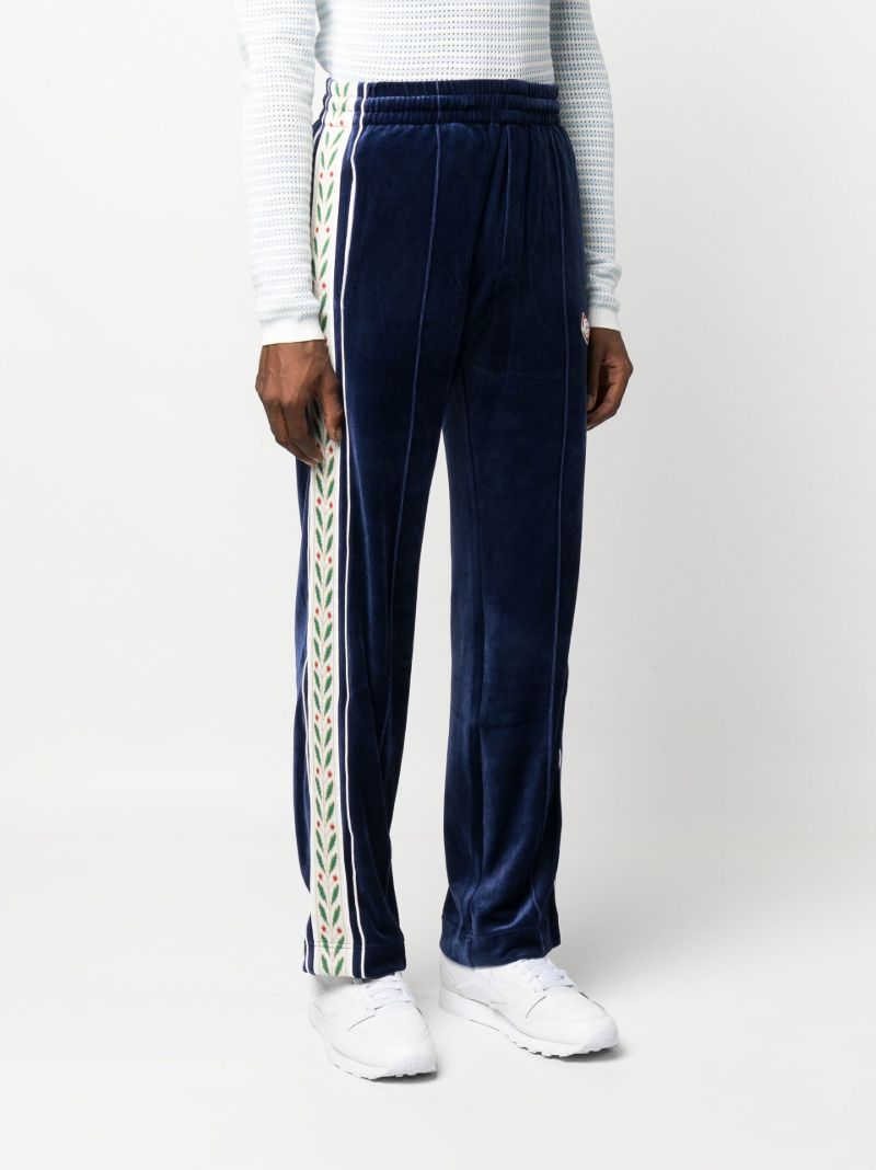 Blue Laurel Track Pants