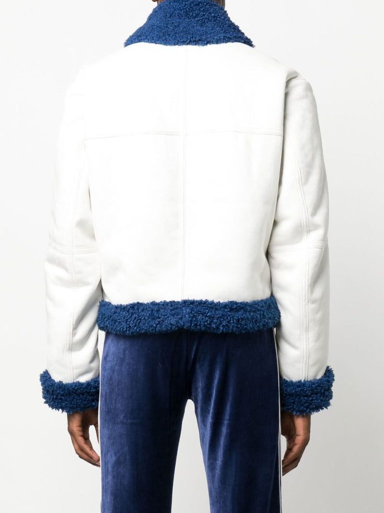 White Aviator Jacket