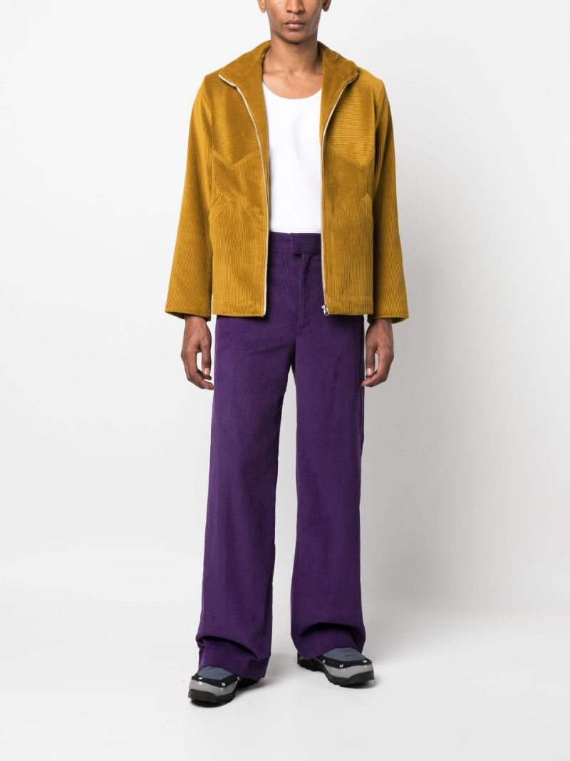 Brown Corduroy Shirt Jacket