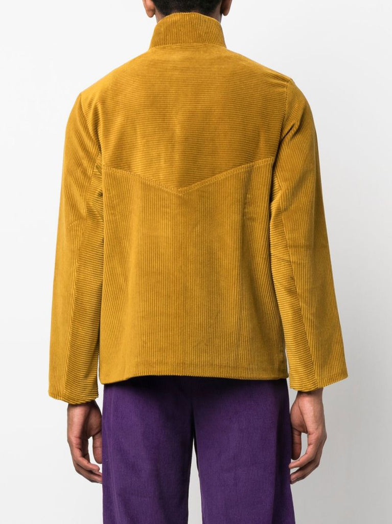Brown Corduroy Shirt Jacket