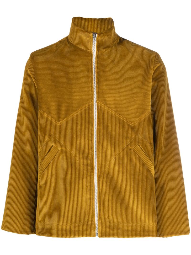 Brown Corduroy Shirt Jacket