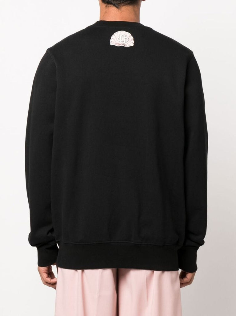 Black Emblem De Cygne Sweatshirt