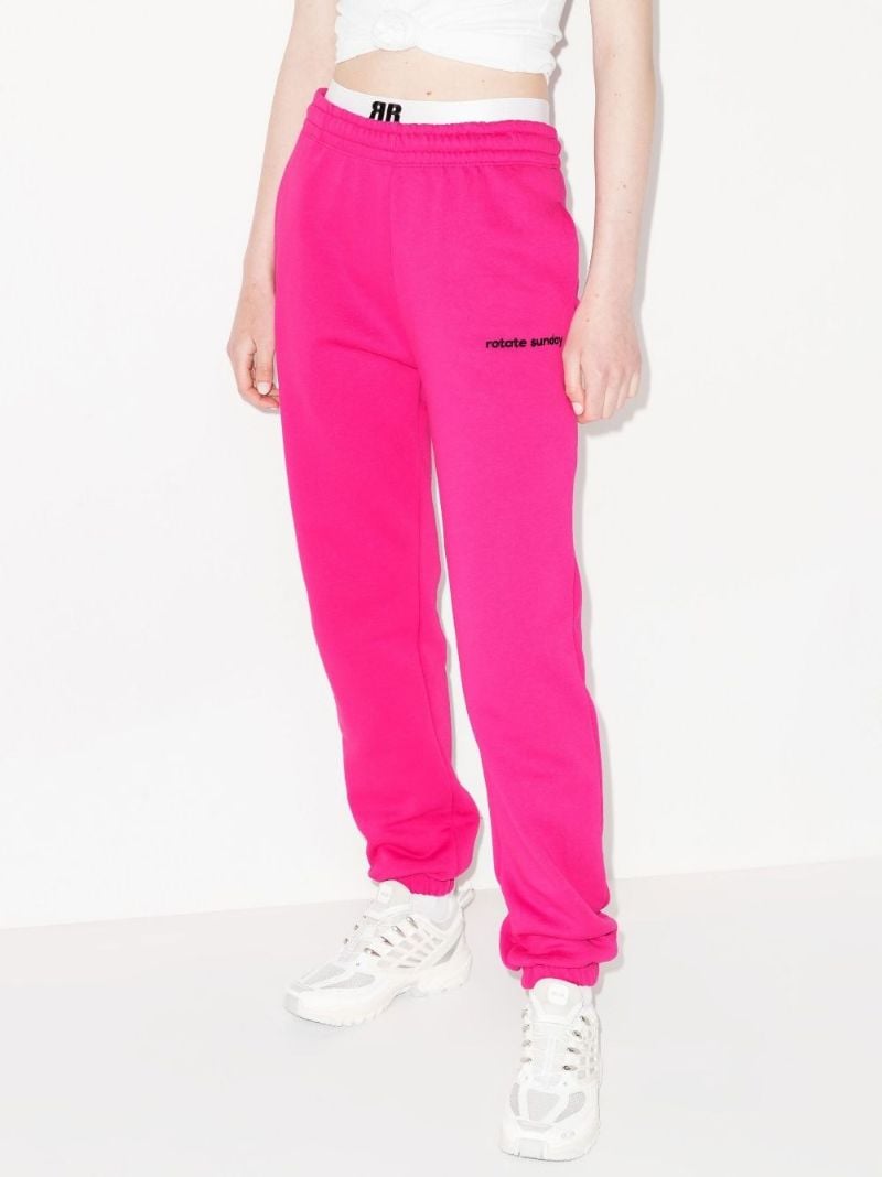 Mimi Logo Organic Cotton Track Pants