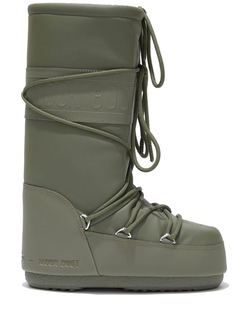 Green Icon Snow Boots