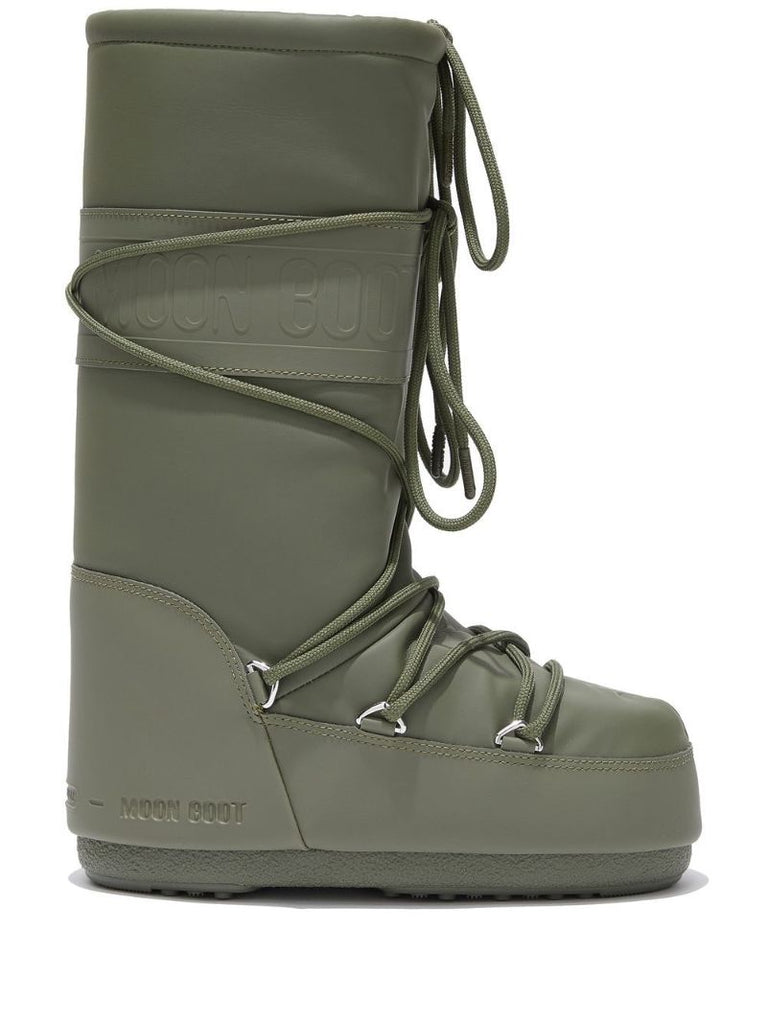 Green Icon Snow Boots