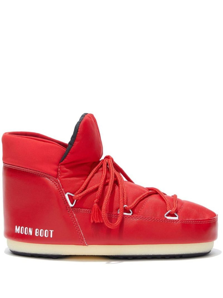 Red Icon Ankle Boots
