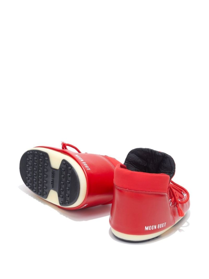 Red Icon Ankle Boots