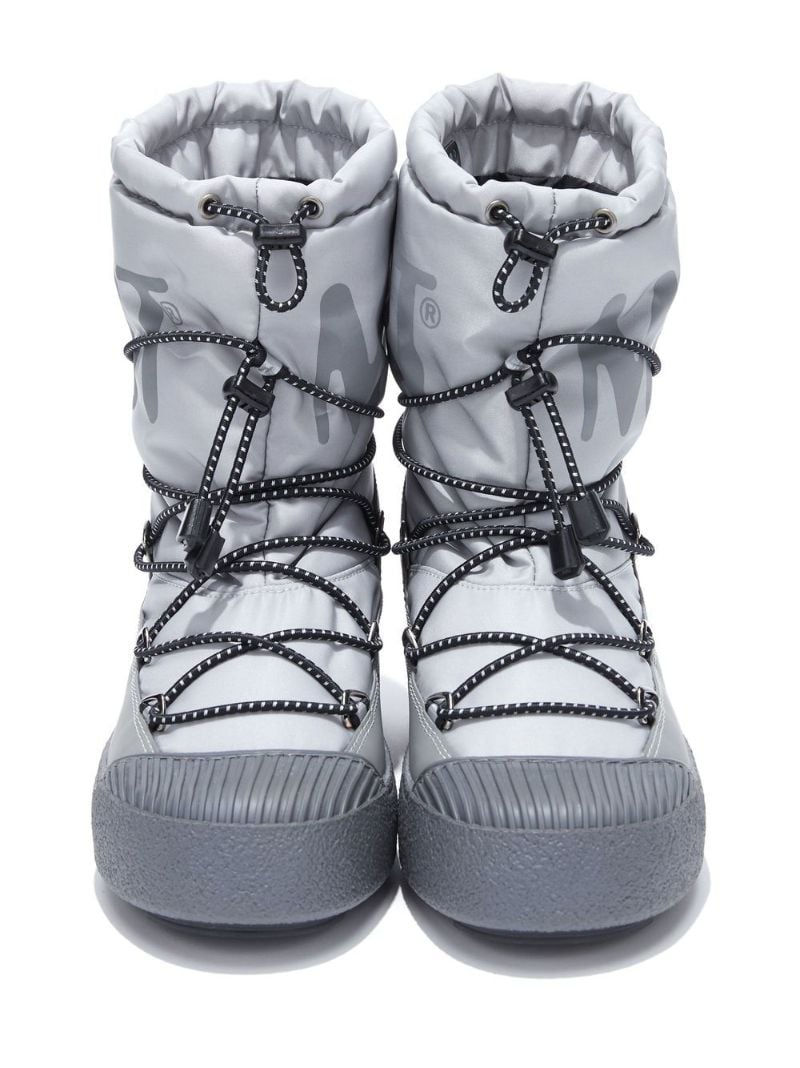Grey Icon Low Ankle Boots