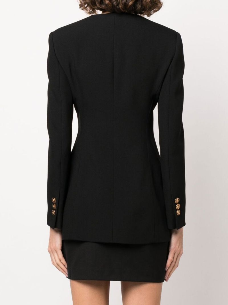 Black Medusa Cutout Jacket