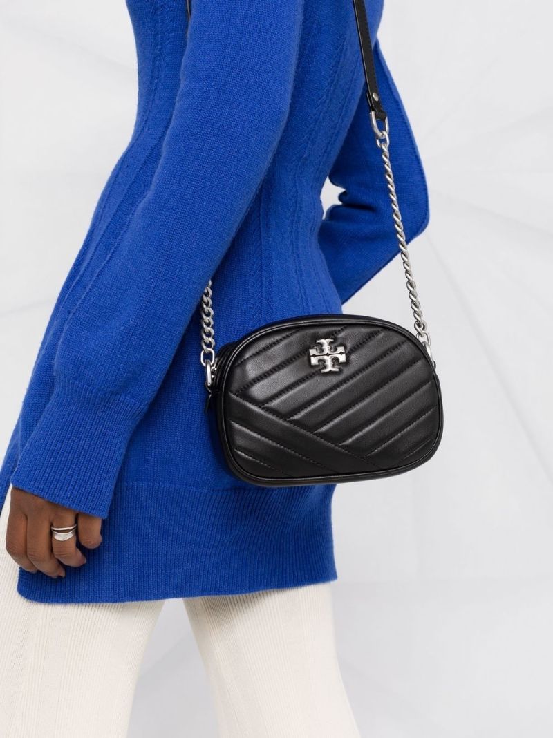 Black Kira Small Cross Body Camera Bag