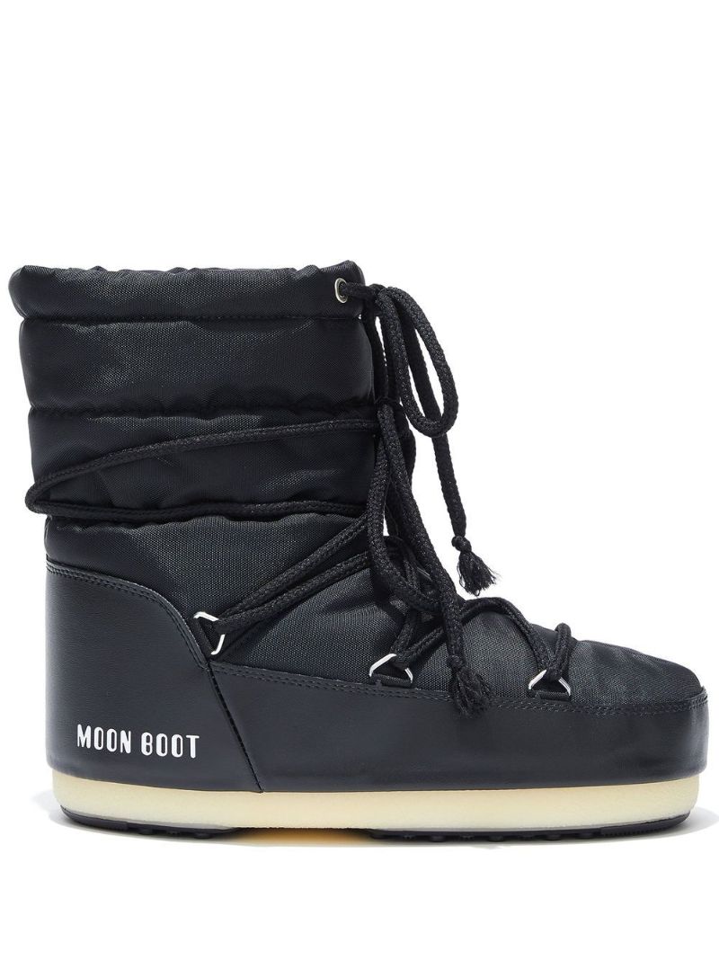 Black Icon Low Snow Boots