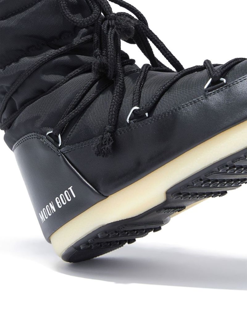 Black Icon Low Snow Boots